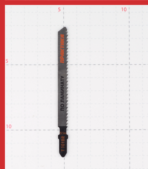 Пилки для лобзика Практика T101BR (034-441) по ламинату L75 мм чистый рез (2 шт.)