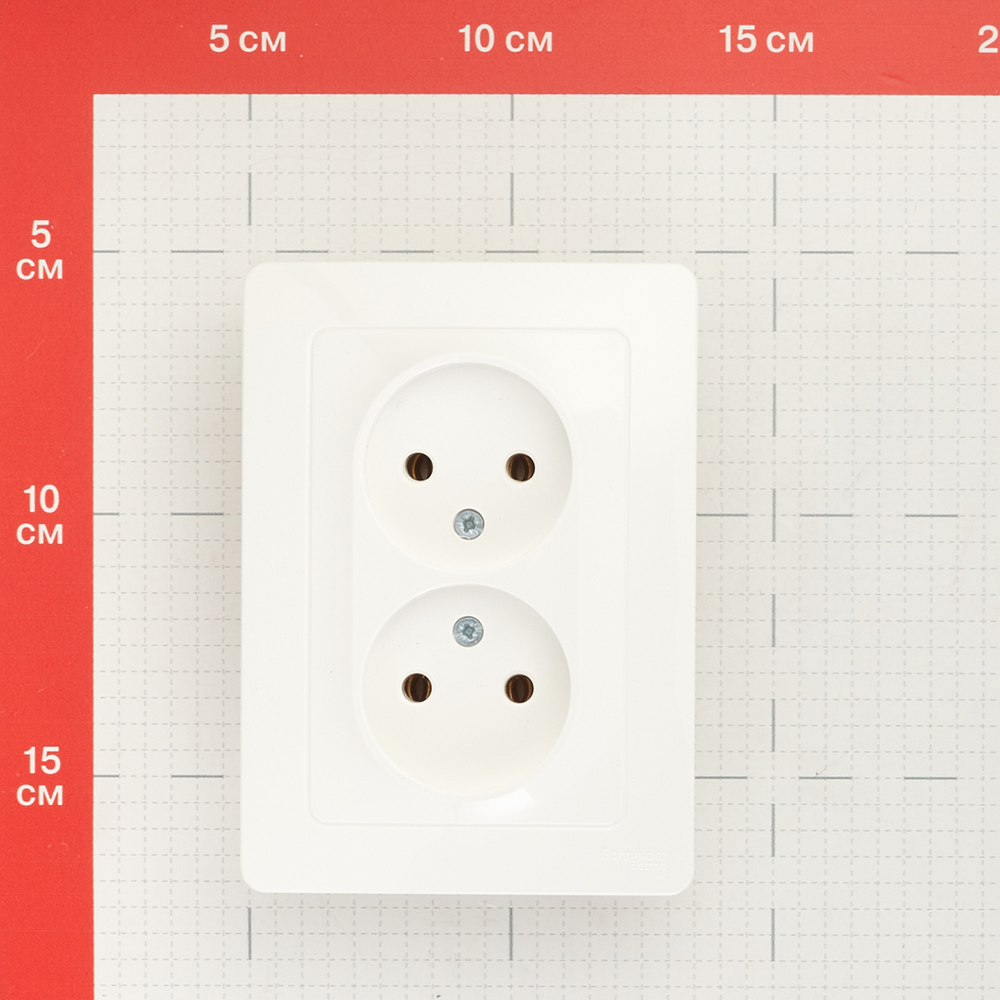 Розетка Systeme Electric Blanca встраиваемая молочная (BLNRS000022)