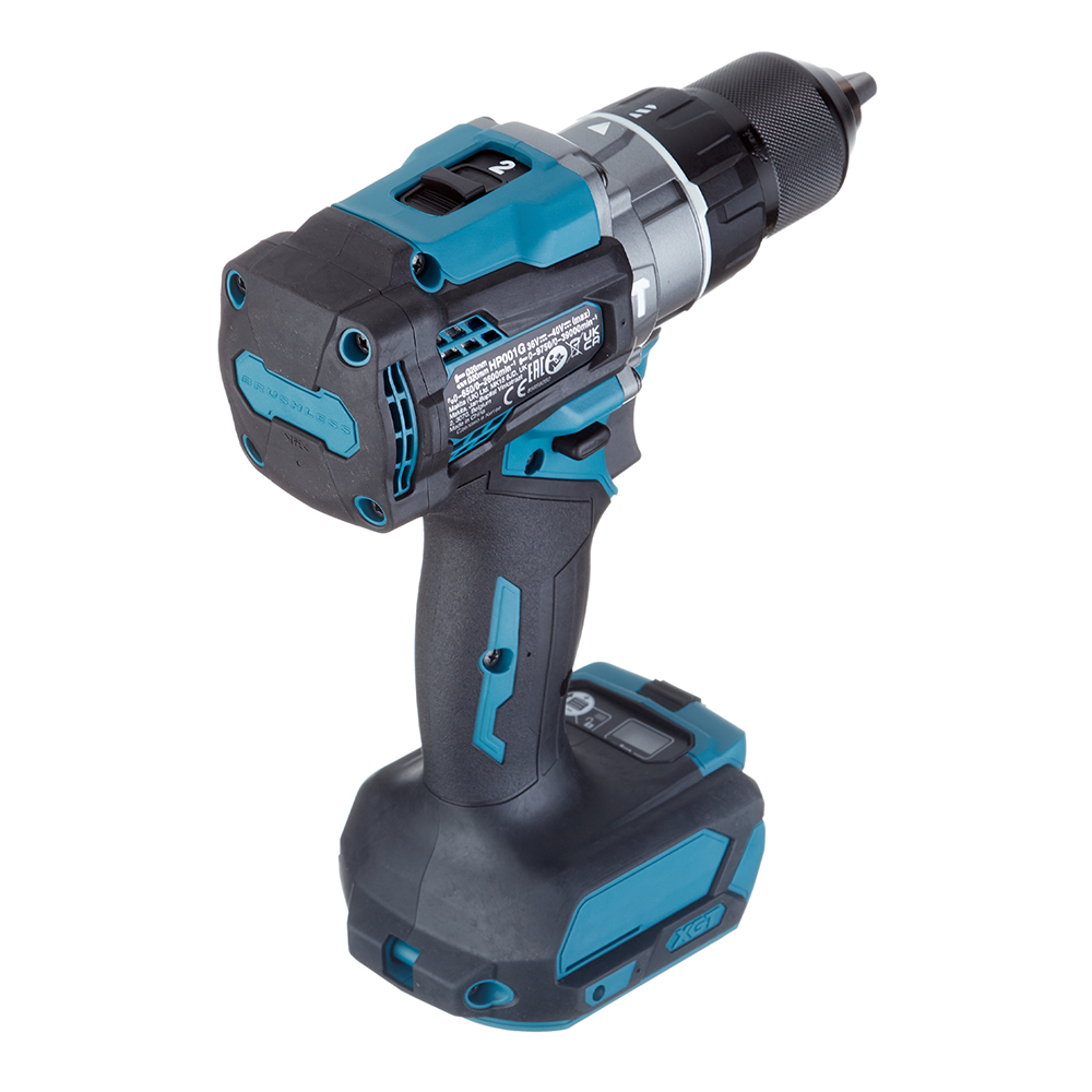 Дрель-шуруповерт ударная аккумуляторная бесщеточная Makita XGT 40 В без АКБ и ЗУ (HP001GZ)
