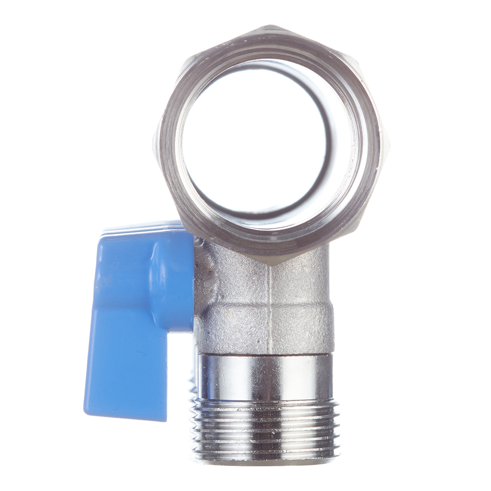 Коллектор Henco 1 ВР(г) х 2 выхода 3/4 НР(ш) ЕК х 1 НР(ш) с шаровыми кранами (VB060502-BLAUW)