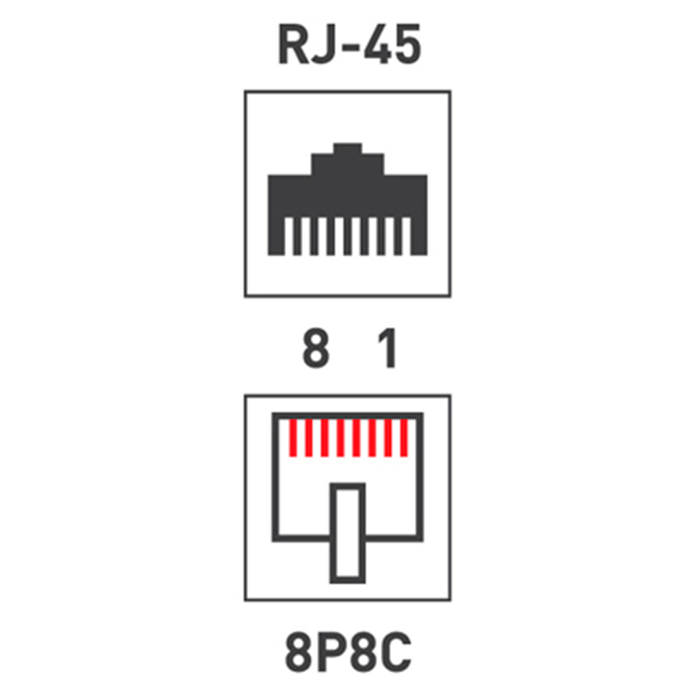 Штекер компьютерный Proconnect RJ45 8P8C CAT5e (5 шт.) (05-1023-9)