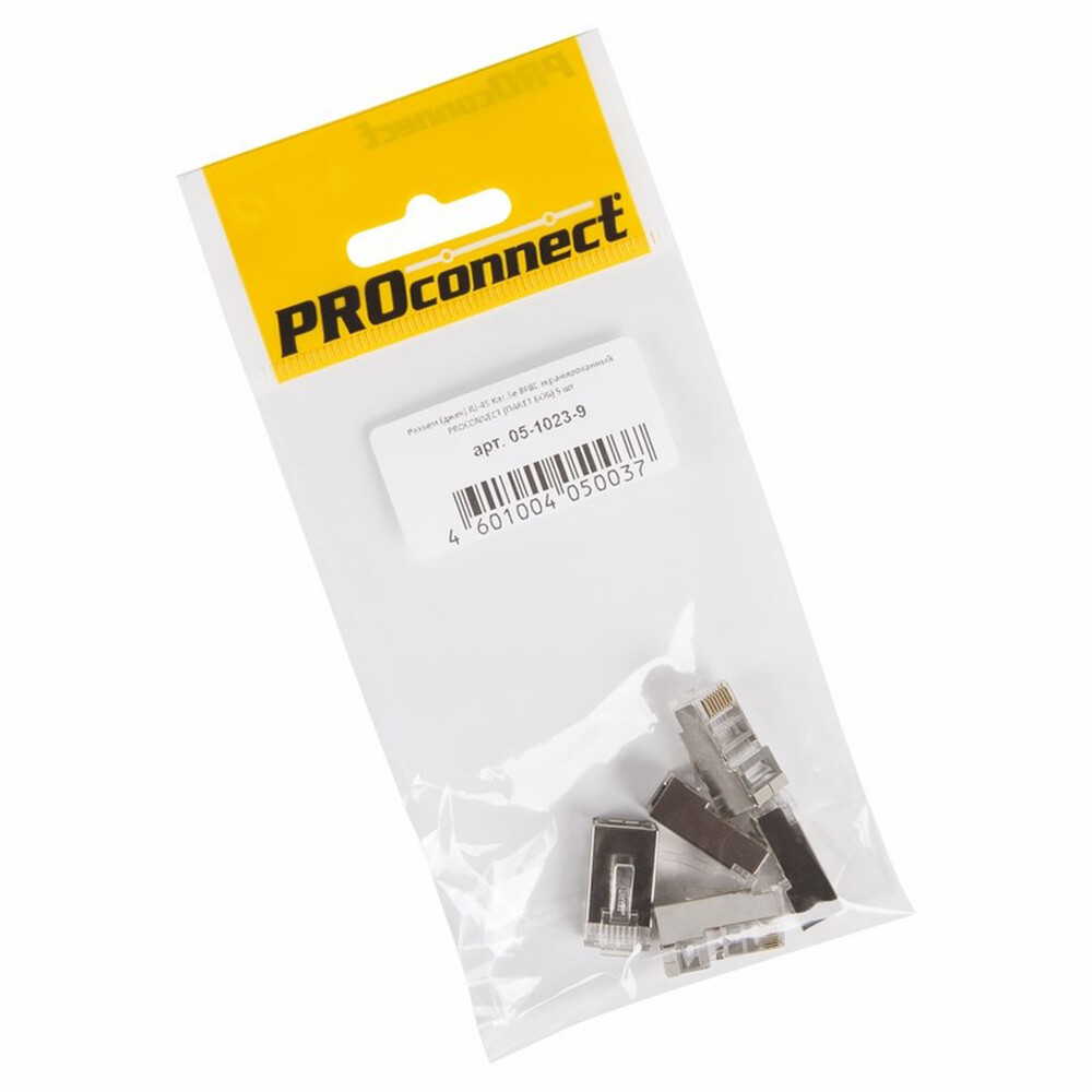 Штекер компьютерный Proconnect RJ45 8P8C CAT5e (5 шт.) (05-1023-9)