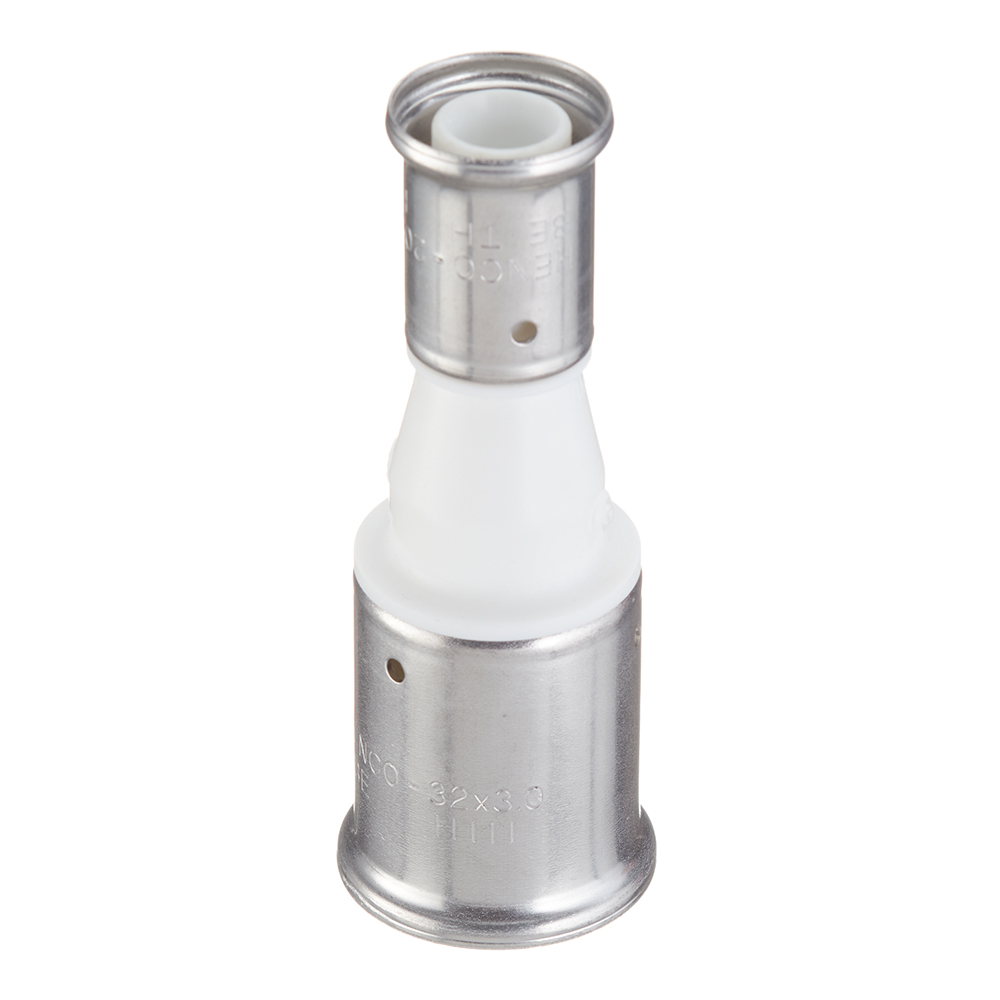 Муфта Henco (16PKW-3220) 32(пресс) х 20(пресс) белая PVDF