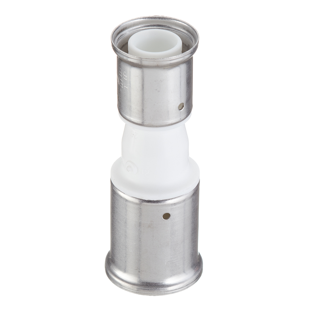 Муфта Henco (16PKW-3226) 32(пресс) х 26(пресс) белая PVDF