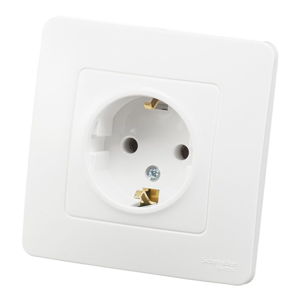 Розетка Systeme Electric Blanca встраиваемая белая (BLNRS001011)