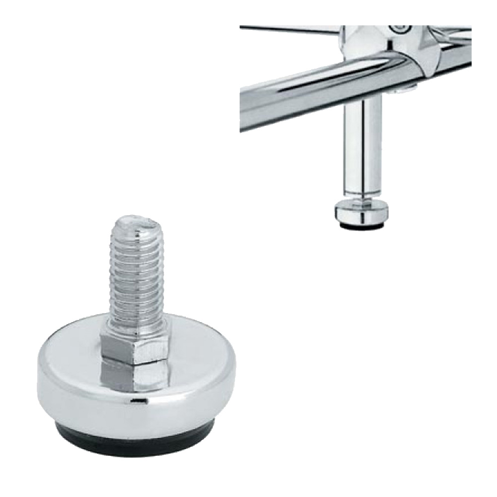 Подпятник к системе Joker M10 регулируемый хром (4 шт.)