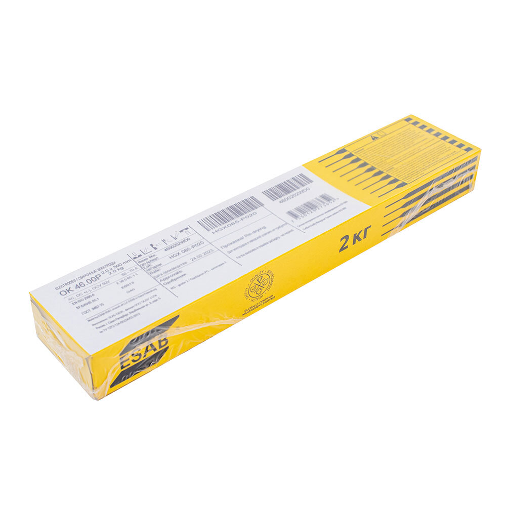 Сварочные электроды Esab OK 46-00P d2 мм 2 кг (4600202WD0)