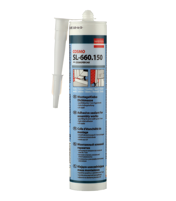 Герметик Cosmofen SL-660.150 Жидкий пластик 345 белый 305 г