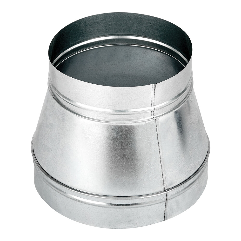 Переход с круглых воздуховодов d315 мм на круглые d250 мм оцинкованный