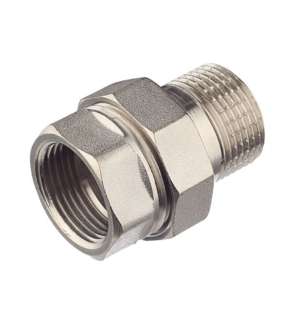 Американка прямая Valtec 3/4 ВР(г) х 3/4 НР(ш) латунная (VTr.341.N.0005)