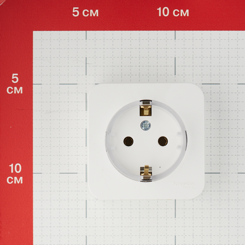 Розетка Systeme Electric Blanca накладная белая компакт (BLNRA110111)