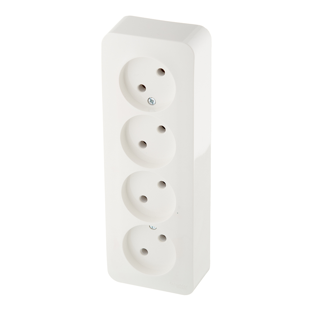 Розетка Systeme Electric Blanca накладная молочная (BLNRA000412)