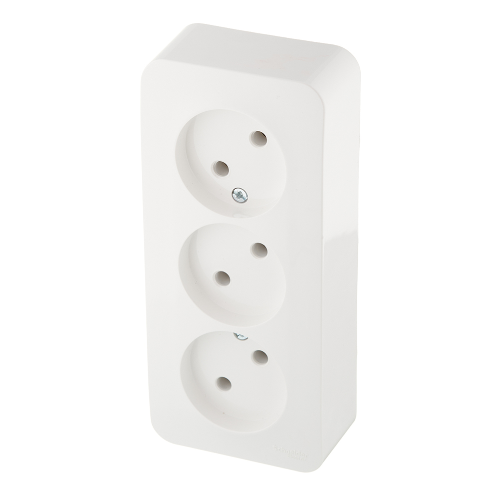 Розетка Systeme Electric Blanca накладная белая (BLNRA000311)