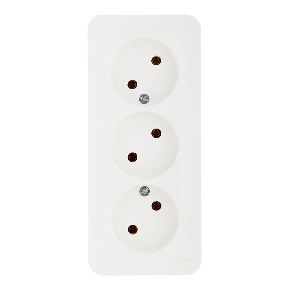 Розетка Systeme Electric Blanca накладная белая (BLNRA000311)