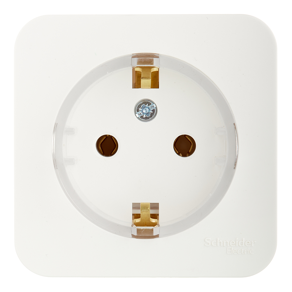 Розетка Systeme Electric Blanca накладная молочная компакт (BLNRA110112)