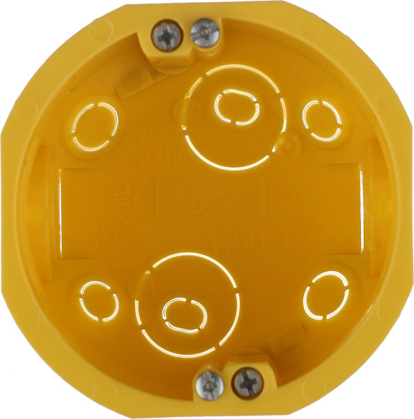 Коробка установочная Systeme Electric для гипсокартона d68х47 мм IP30 (LEX1450414R)