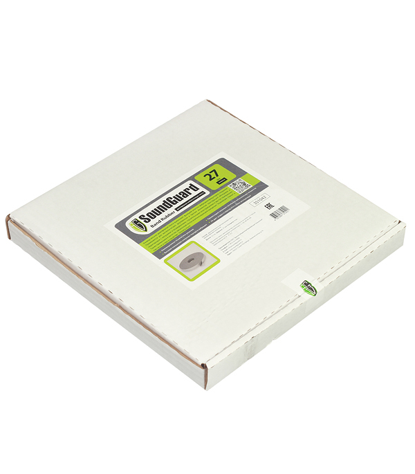 Лента вибродемпфирующая SoundGuard самоклеящаяся 27х4 мм 12 м