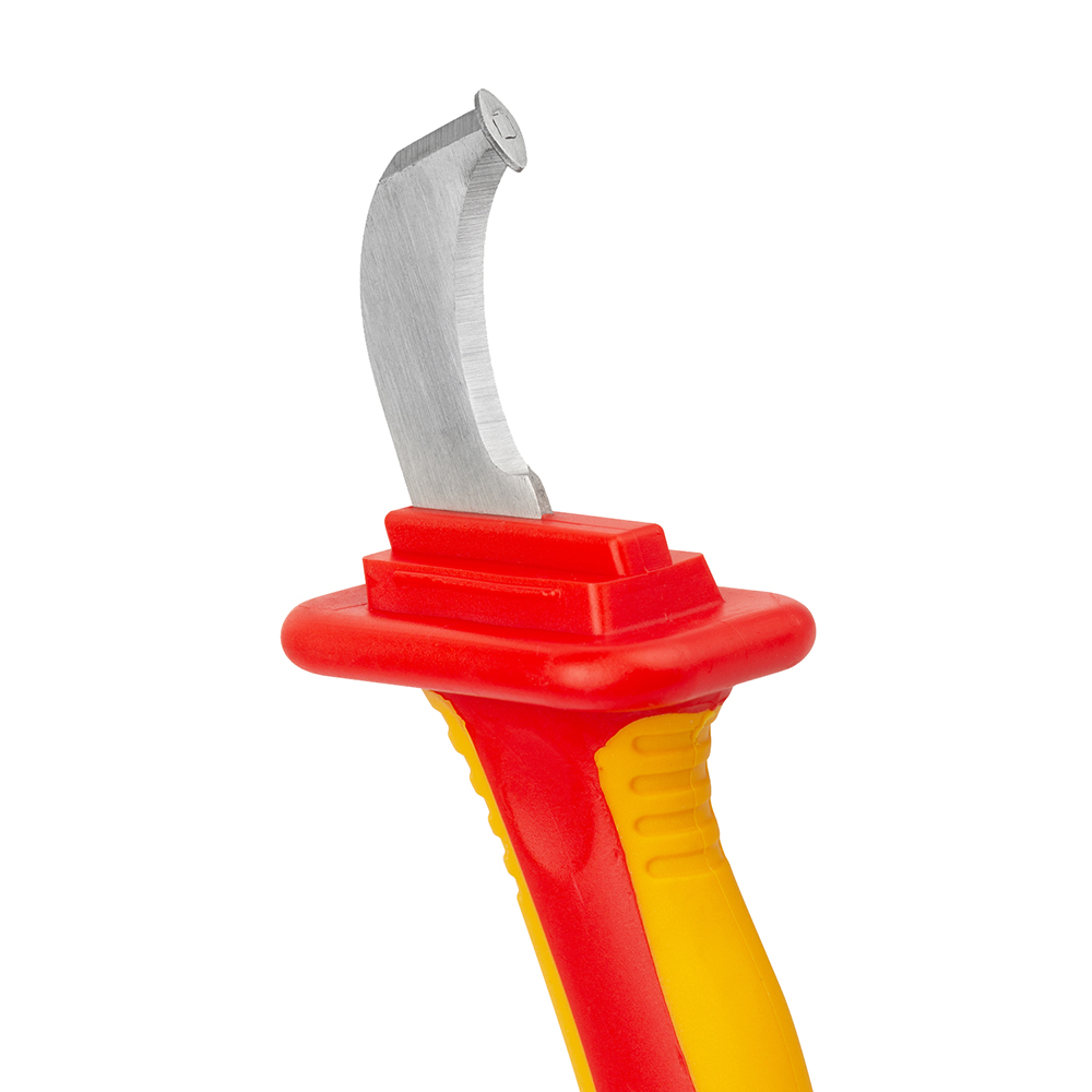 Нож диэлектрический 180 мм 1000 В Rage by Vira для резки и зачистки проводов