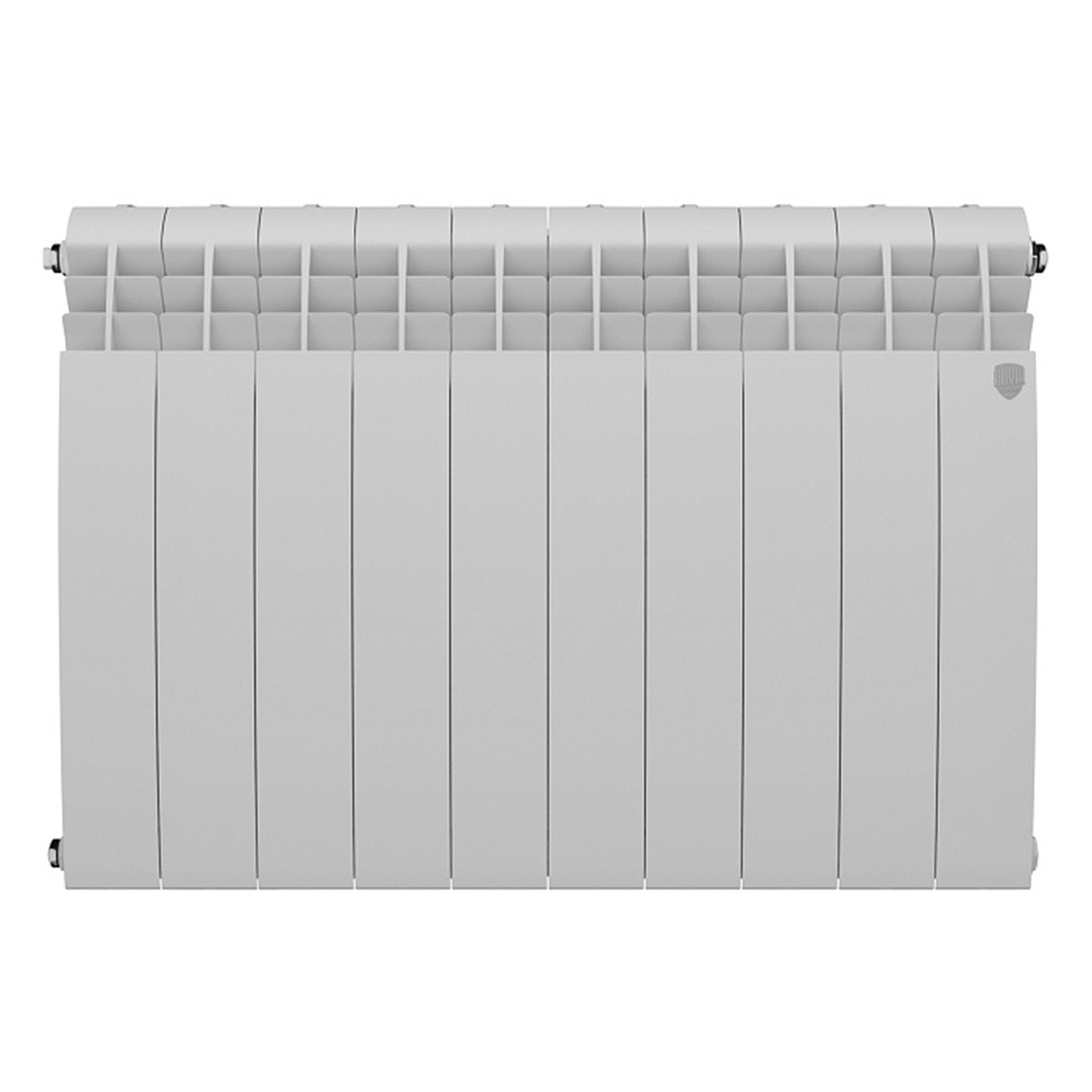 Радиатор биметаллический Royal Thermo BiLiner Bianco Traffico 500 мм 10 секций 1" боковое подключение белый