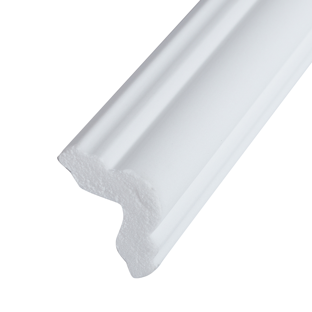 Молдинг из экополимера ударопрочный 40х20х2000 мм Плинтэкс ART M2 40/20 белый