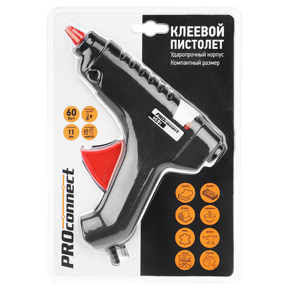 Пистолет клеевой электрический Proconnect 60 Вт (12-0104)