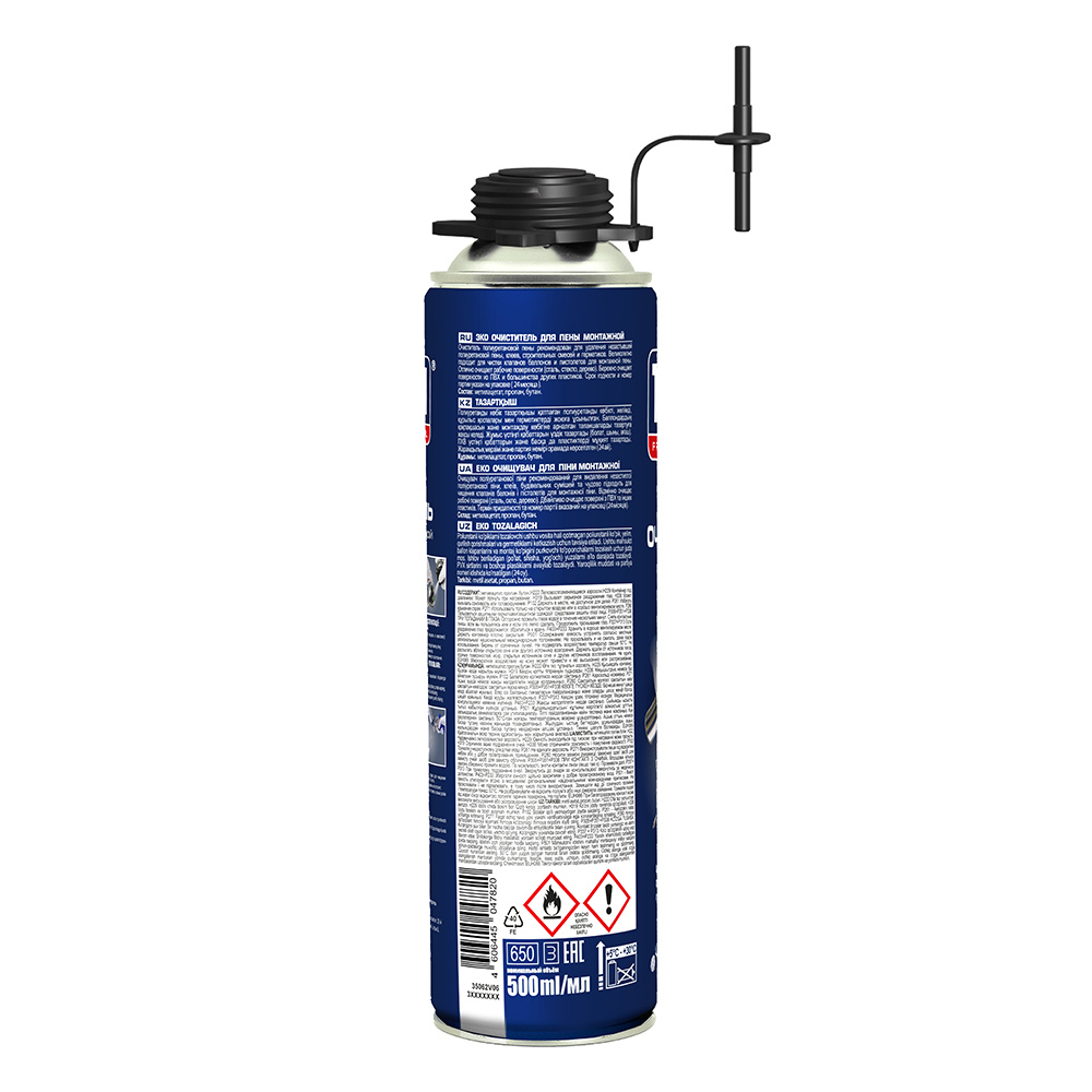 Очиститель пены монтажной Tytan Professional ЭКО 500 мл