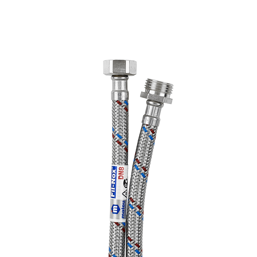 Подводка гибкая для воды Mateu 1/2 ВР(г) х 1/2 НР(ш) 150 см (701150001/THP/678560)