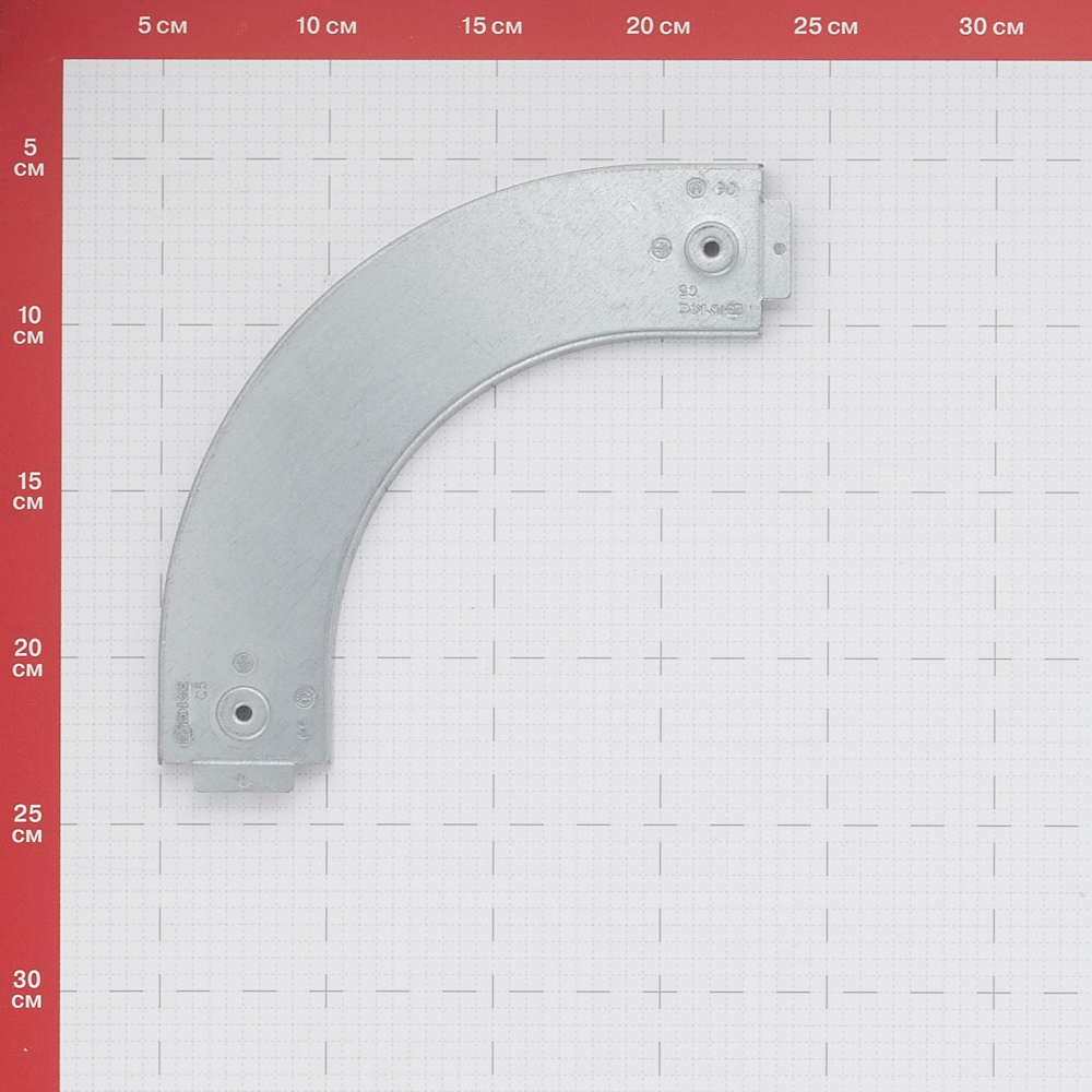 Крышка на угол горизонтальный 90° для лотка DKC 50х50 мм (38000)