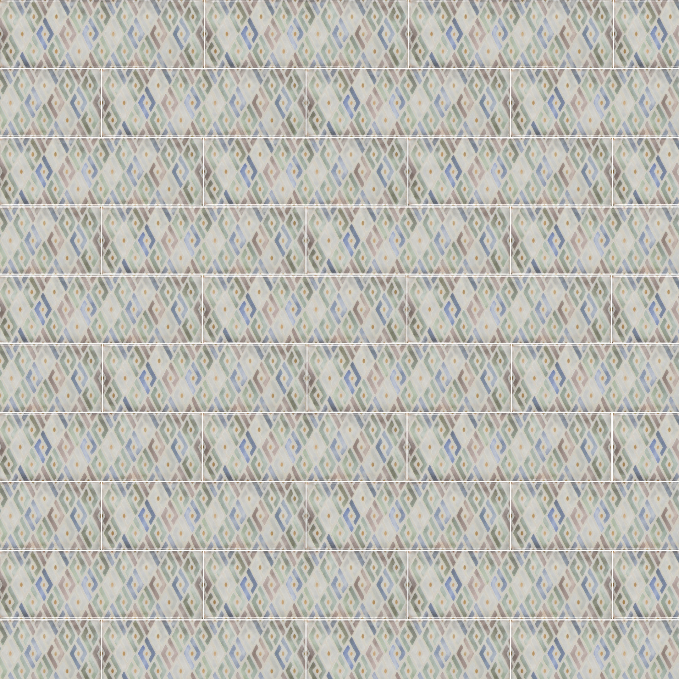 Плитка декор Kerama Marazzi Монпарнас многоцветная 285x85x8 мм