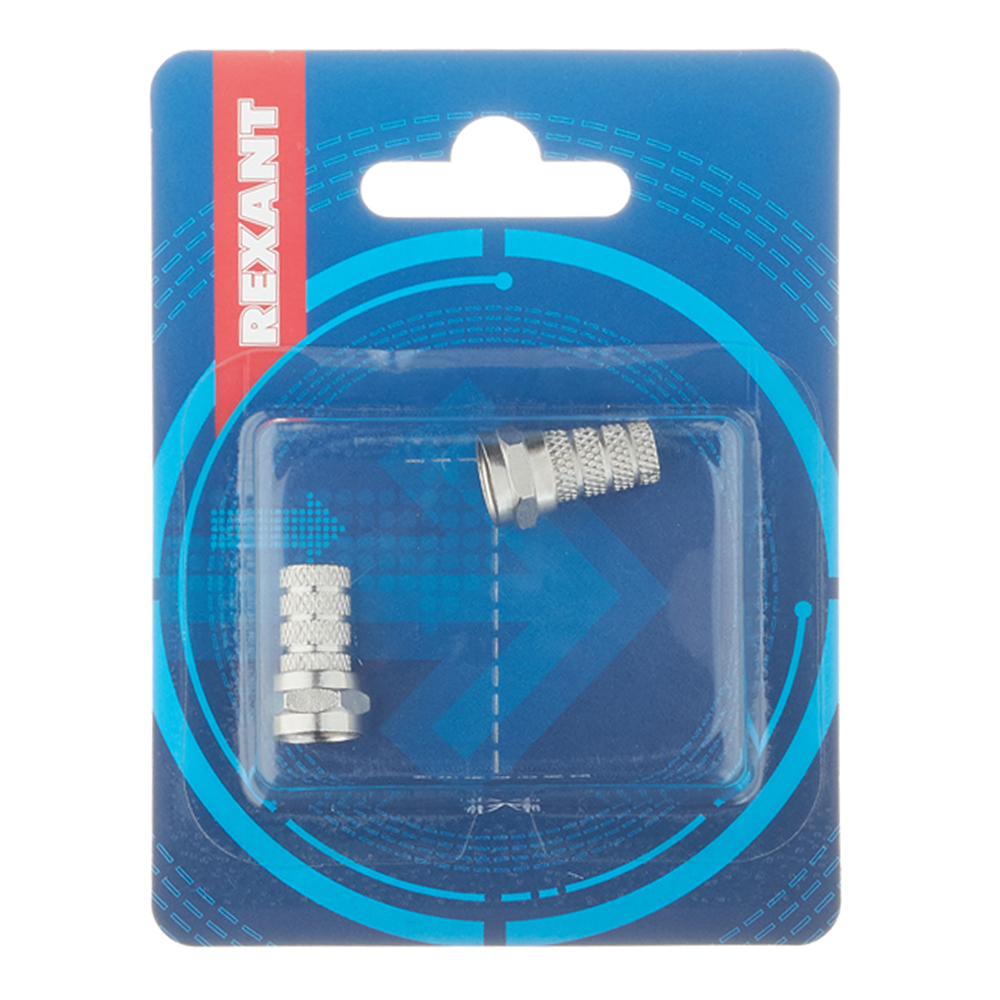 Разъем телевизионный Rexant F-Разъем RG-59 (2 шт.) (05-4002-02)