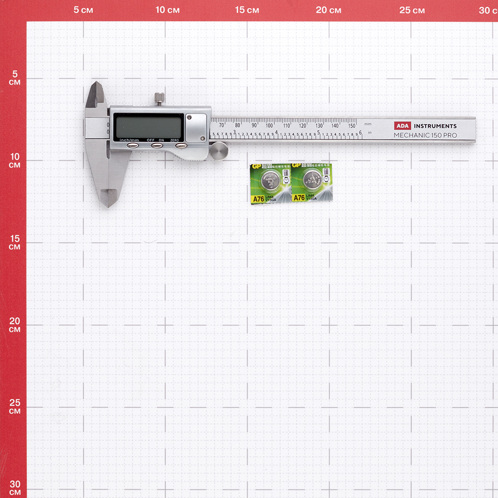 Штангенциркуль Ada 150 мм электронный нержавеющая сталь Mechanic 150 Pro