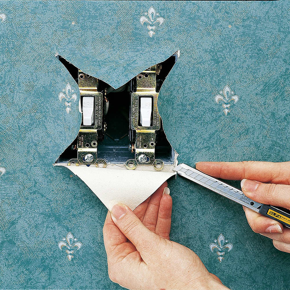 Нож строительный Olfa 9 мм с ломающимся лезвием стальной корпус