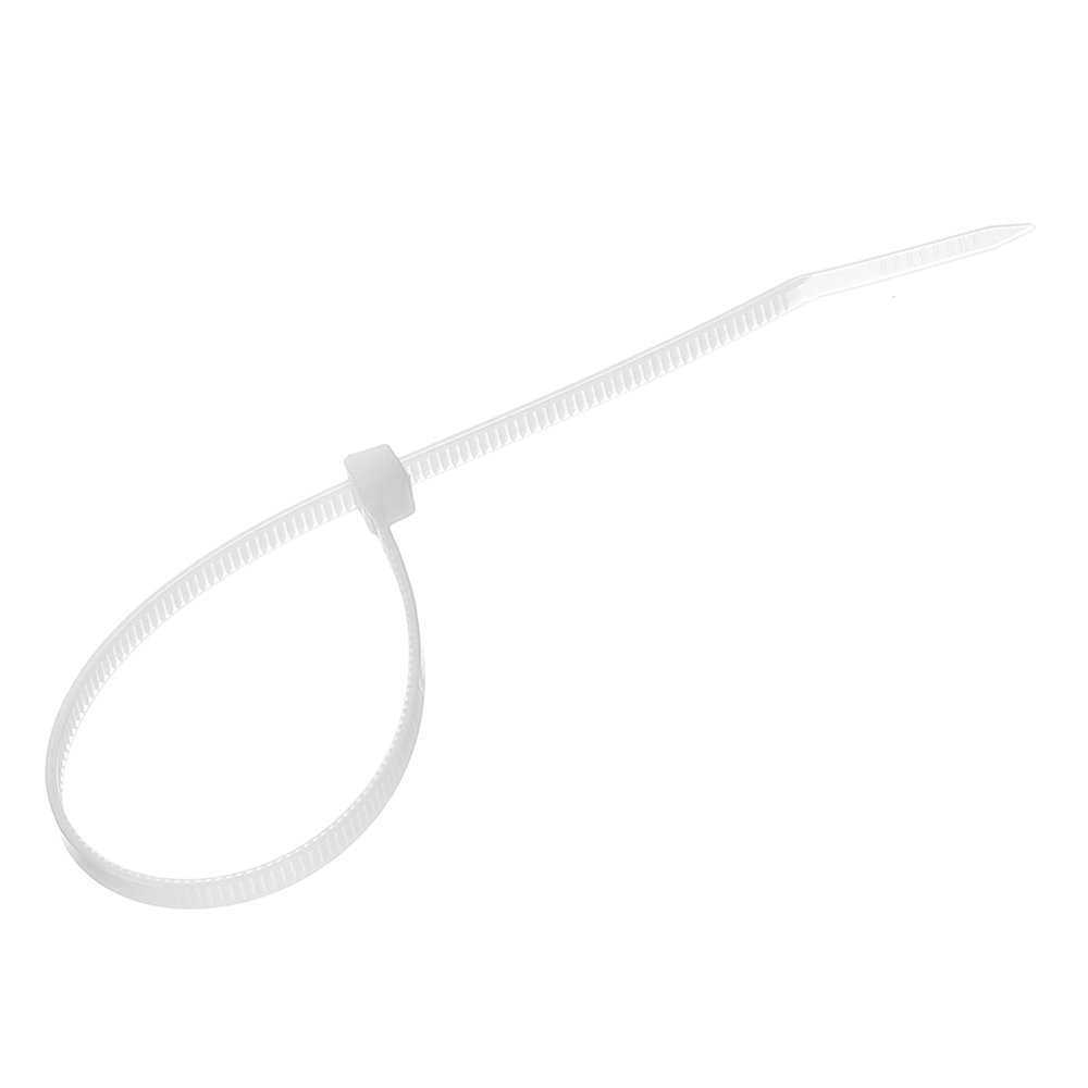 Стяжка кабельная Fortisflex КСС 200х3,6 мм нейлонoвая белая (100 шт.) (49397)