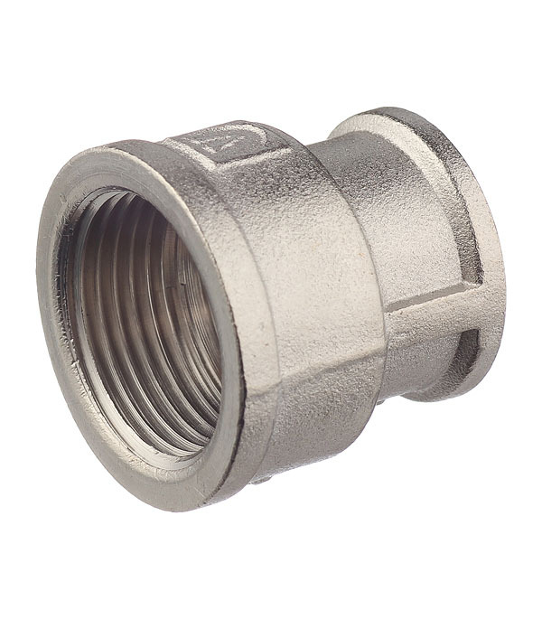 Муфта переходная Valtec 3/4 ВР(г) х 1/2 ВР(г) латунная (VTr.240.N.0504)