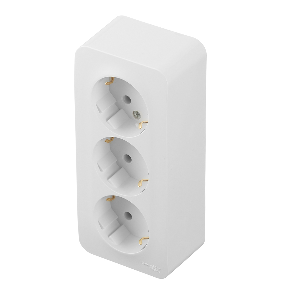 Розетка Systeme Electric Blanca накладная белая (BLNRA010311)