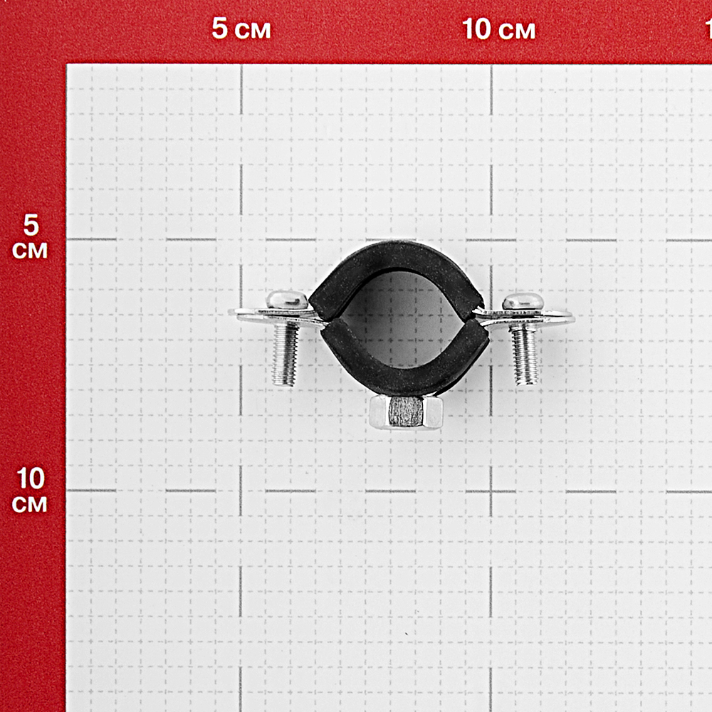Хомут сантехнический 1/2" 20-23 мм оцинкованная сталь (50 шт.)
