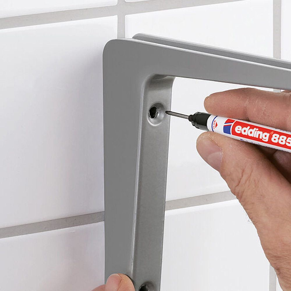 Маркер перманентный для труднодоступных мест Edding 8850 черный грифель 0,7-1 мм