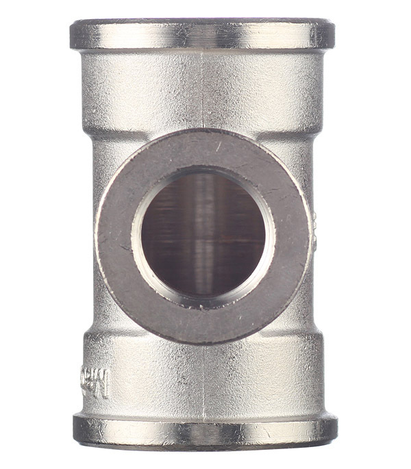 Тройник переходной Stout 1 ВР(г) х 1/2 ВР(г) х 1 ВР(г) латунный (SFT-0022-001121)