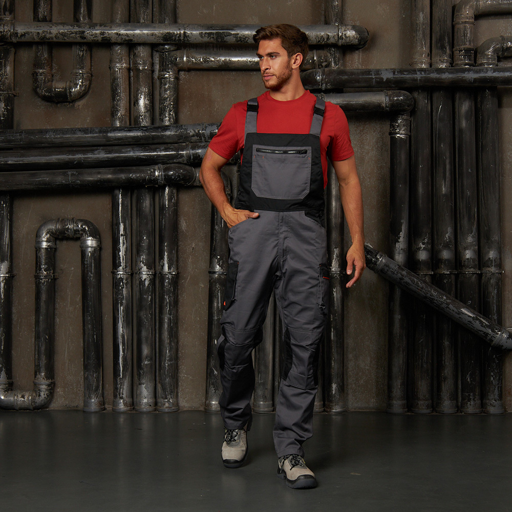 Полукомбинезон рабочий Delta Plus Mach 2 New 44-46 рост 164-172 см светло-серый