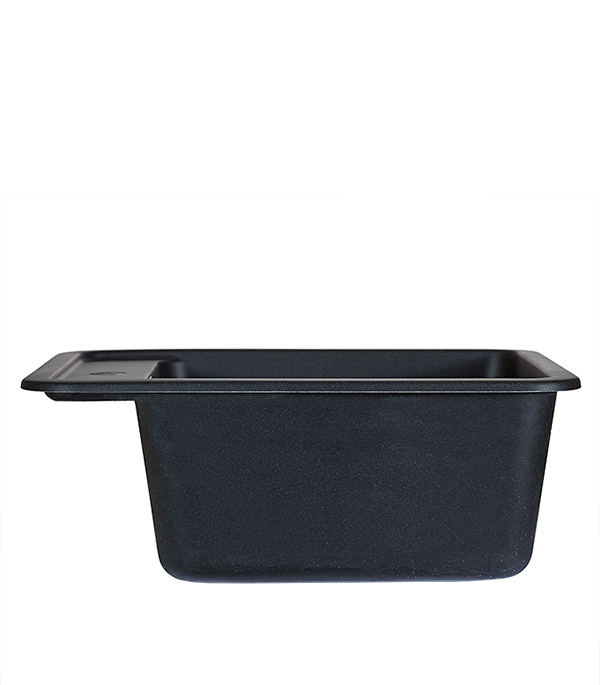 Мойка для кухни Granula Standard 50х42х19 см врезная кварц черная