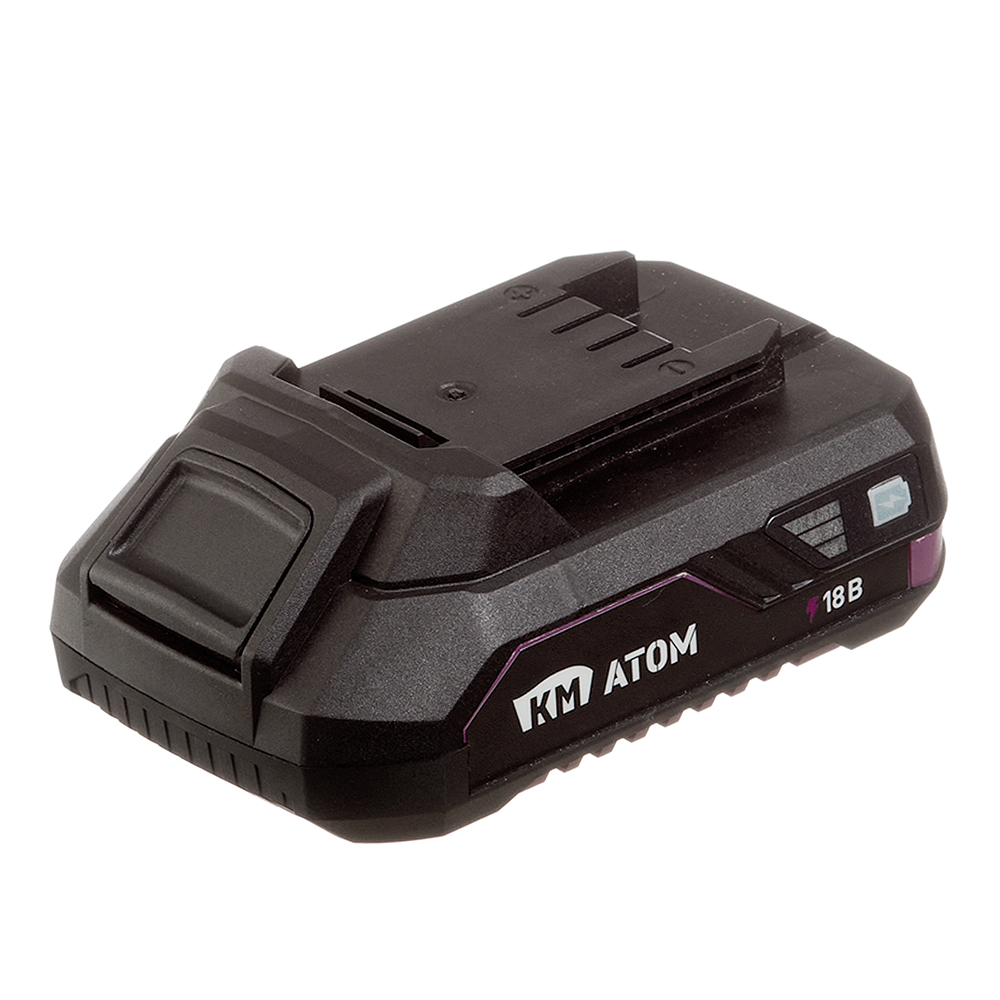 Аккумулятор КМ АТОМ 18 В 2Ач Li-Ion (BLI-18/2,1)