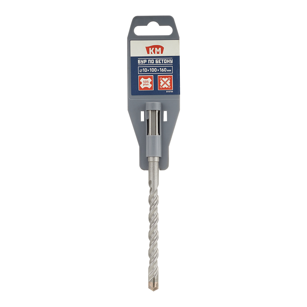Бур SDS-plus КМ 10х100х160 мм (815730)
