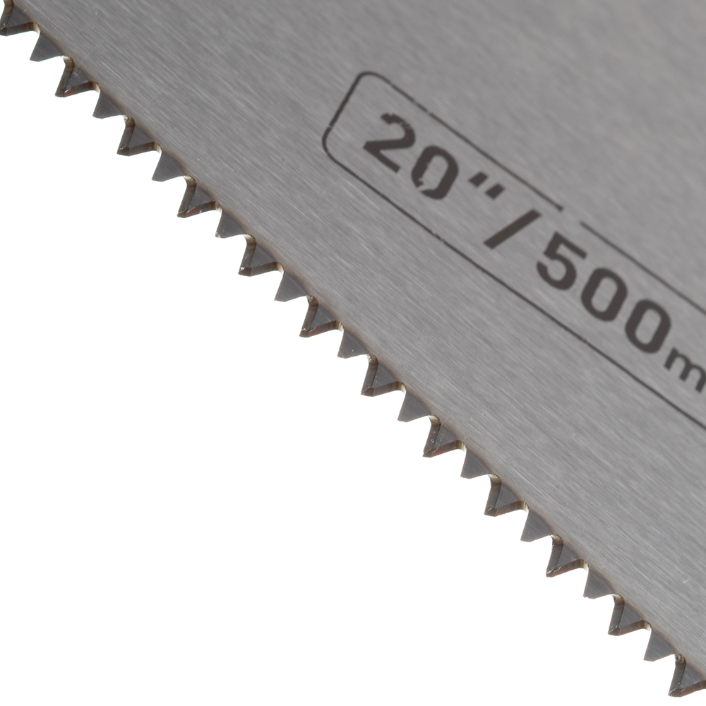 Ножовка по дереву Hesler 500 мм 7 зуб/дюйм крупный зуб