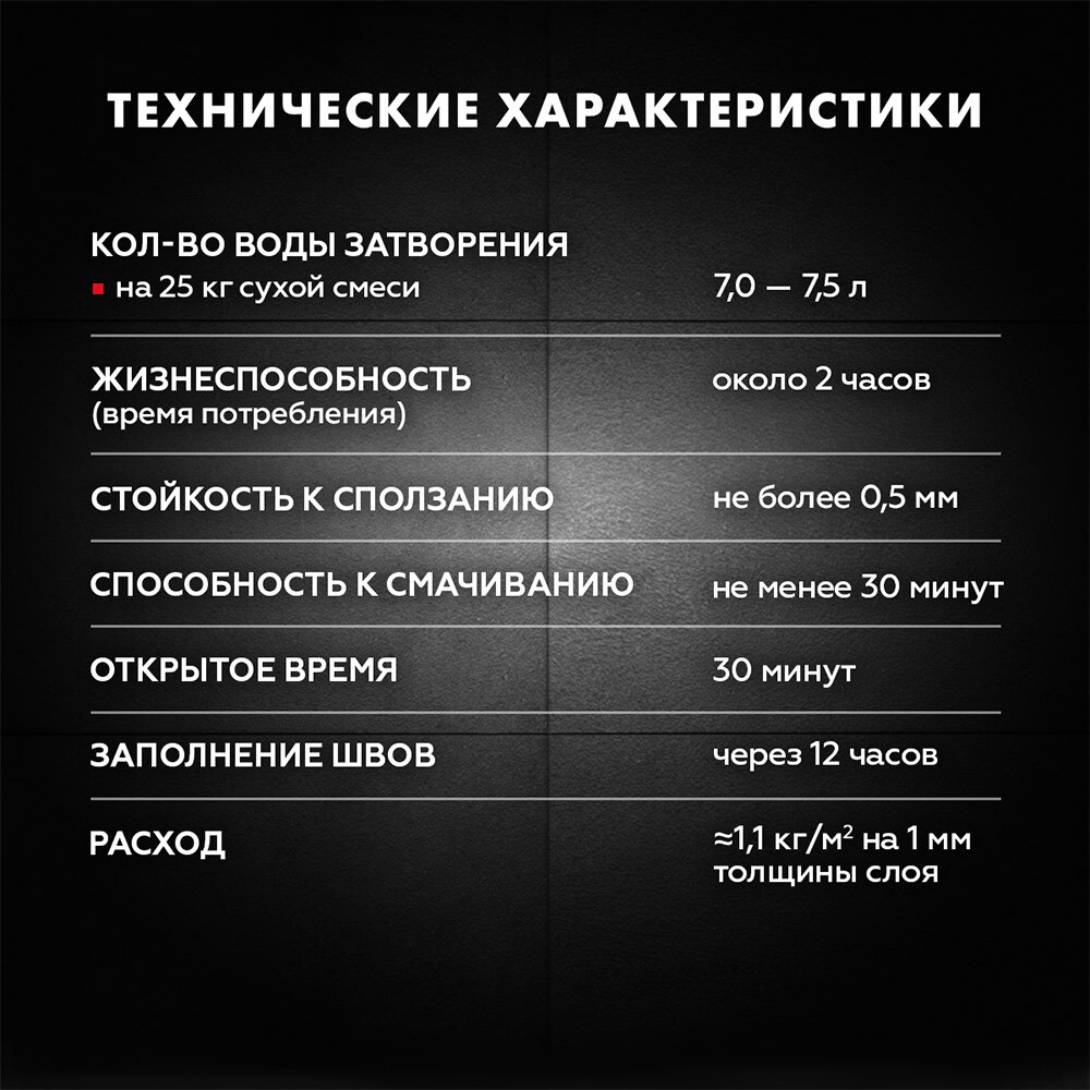 Клей для плитки и керамогранита Церезит СМ 17 FibreForce эластичный серый класс C2 TE S1 25 кг