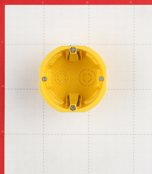 Коробка установочная Systeme Electric для гипсокартона d68х45 мм IP20 (IMT351501)