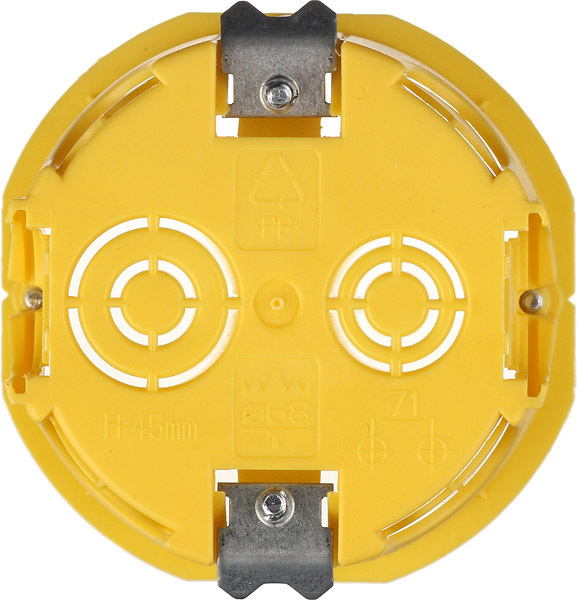 Коробка установочная Systeme Electric для гипсокартона d68х45 мм IP20 (IMT351501)