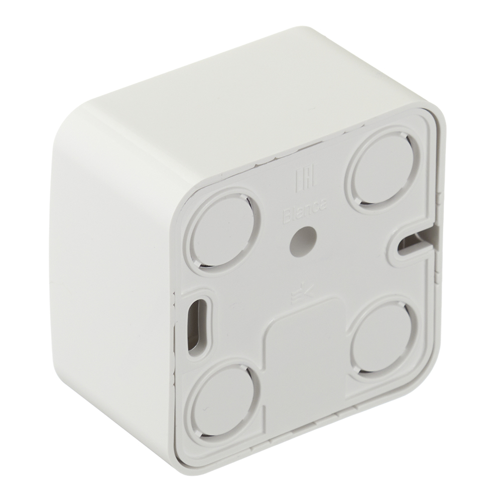 Розетка компьютерная Systeme Electric Blanca накладная белая 2хRJ45 (BLNIA045451)