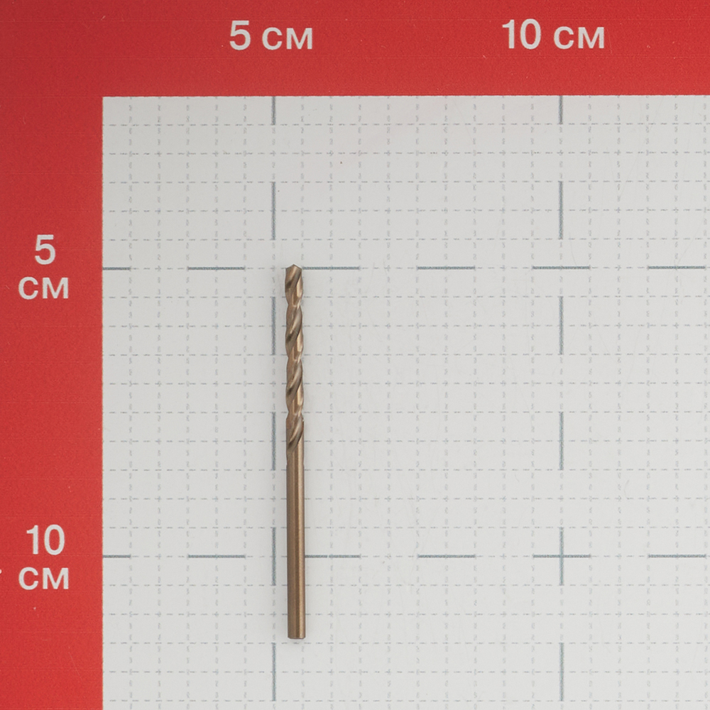 Сверло по металлу спиральное Практика 3,2х65 мм кобальтовое (033-420)