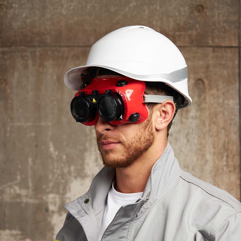 Очки сварщика Delta Plus Toba 3 T5 с затемненными линзами с откидными светофильтрами (TOBA3T5)