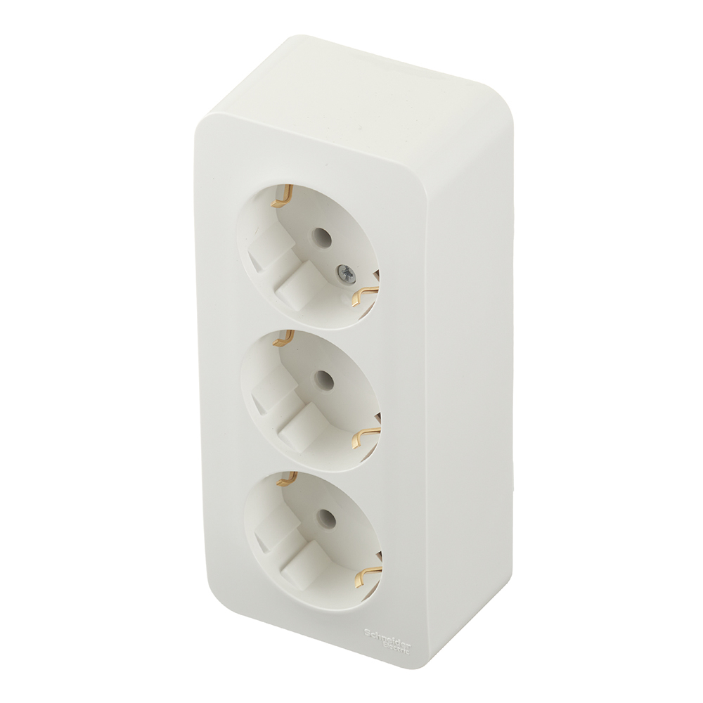 Розетка Systeme Electric Blanca накладная молочная (BLNRA010312)